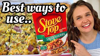 5 of the BEST Recipes Using Boxed Stuffing (You’ve NEVER Seen It Used Like This!) | Julia Pacheco