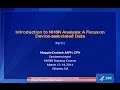Introduction to NHSN Analysis A Focus on Device-associated DA Data Part II