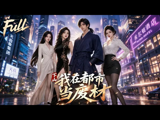 师父嫌我太强?废材徒弟下山,三张契约护三美 视频