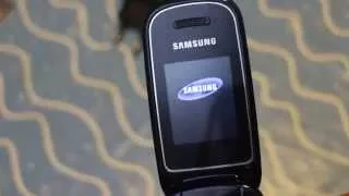 Samsung GT E1270 Mobile Phone GSM Noble Black Unboxing 
