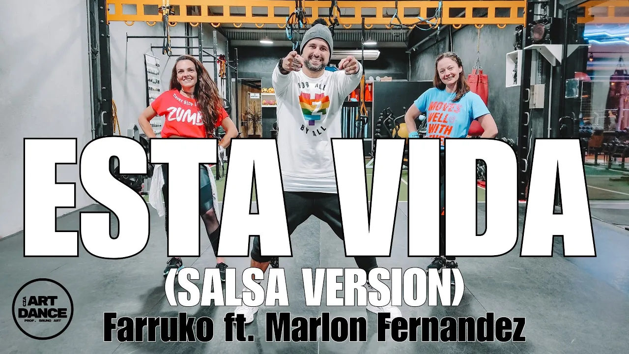 ESTA VIDA (Salsa Version) - Farruko, Marlon Fernandez l Zumba l Salsa l Coreografia l Cia Art Dance