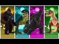 Download Lagu 🦖JurassicWorld Godzilla🆚The T-rex🆚The Tyranosaurus🆚The Triceratops Coffin || Tiles Hop Edm Rush