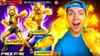 CONSEGUI GRATIS LAS SKINS DORADAS MAS EXCLUSIVAS DE FREE FIRE😱!