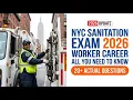 NYC Sanitation Exam 2026 Department of Sanitation Worker Career Prep Guide
