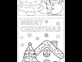 Merry Christmas Coloring Pages Free Printable Christmas Season Coloring Pages