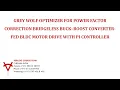 GREY WOLF OPTIMIZER-POWER FACTOR CORRECTION-BRIDGELESS BUCK BOOST CONVERTER-FED BLDC-PI CONTROLLER
