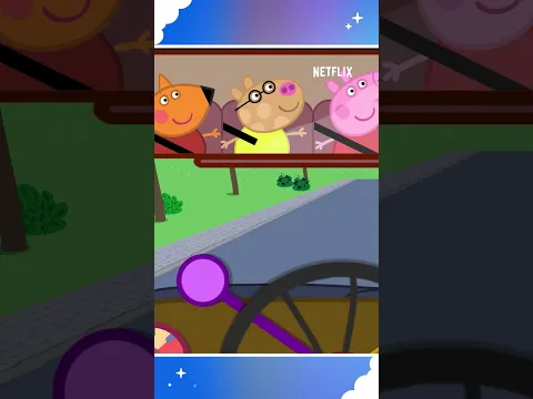 Ride the bus to school with Peppa! 🚌🐷 Playtime with Peppa Pig, now on Netflix Playground!