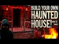 DIY pallet haunted house