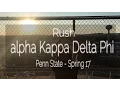Penn State aKDPhi Spring 2017 Rush