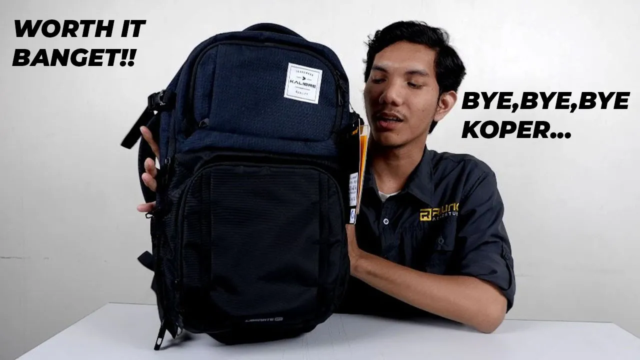 Tas Ransel Futuristik, Anti Maling dan Anti Air Terbaik Yang Harus Kamu Punya !. 