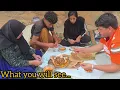 😱 Life in the Zagros Caves | Cooking over a fire and the fight for survival 🔥