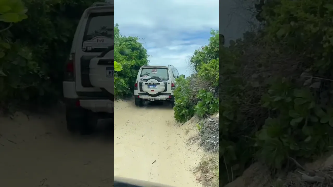 QUEM NÃO TEM AS MANHAS NÃO ENTRA NÃO! ???? #4x4offroad #tr4 #mitsubishi #offroad #pajerotr4 #pajero
