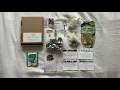 Sugary Cove Crystals March Mini Self Care Subscription Box Unboxing