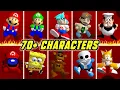 Download Lagu 70+ Characters Falling in LAVA Animations - Super Mario 64 PC Port