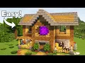 Minecraft PERFECT Survival Starter House Tutorial
