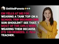 EM yells at me for wearing a tank top on a school trip reddit stories