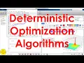 Deterministic Optimization Algorithms