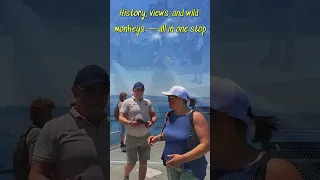 Exploring Gibraltar before sailing on to Spain