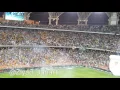 رابح صقر و راشد الماجد يطربان مسامع جماهير الاهلي و النصر بين شوطي مباراة نهائي كأس الملك