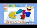 Absolute Beginner Tinkercad Tips Align Scale Duplicate Nudge in Minutes