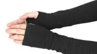 طريقه عمل جوانتى أو قفاز بدون اصابع Shorts 