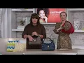 Dooney Bourke Belvedere Leather Small Logo Lock Satchel on QVC