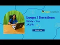 Iterations For Loop Part 2 Java Sandhya Rathi