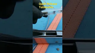 Quick Release Turnbuckle Catalina 22 Sailboat #shorts