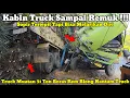 Download Lagu Truck Rem Blong Hantam Truck Lain Hingga Kabin Remuk Di Bukit Kodok