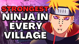 strongest ninja from every village in naruto