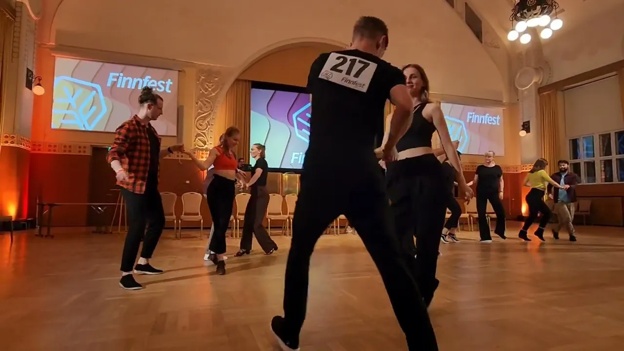 "Standards" Emil Zetterstorm & Lisa Shirokova - All-skate Open Strictly Finals - Finnfest2023