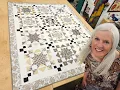 QUILT MAKING SHINY AND BRIGHT IS SUCH A DELIGHT
