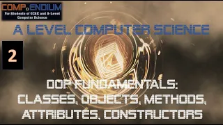A-Level OOP Classes Objects Instances Methods Attributes Constructors
