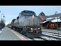 Riding Behind Amtrak P32-8