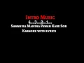 Download Lagu Sawan ka Mahina Pawan Kare Sor Karaoke with lyrics