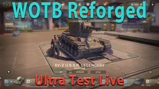 WoT Blitz Reforged - UE5 Ultra Test Live Stream