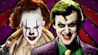 the joker vs pennywise epic rap battles of history
