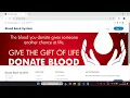 Blood Bank Management System Project using Python Django