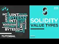 What are Data Types in Solidity Values and References