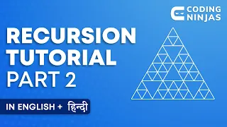 Recursion Tutorial Part 2 Coding Ninjas