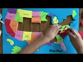 Imagimake Mapology Review USA - States Map Puzzle Easy Go
