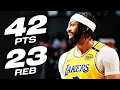 Anthony Davis MONSTER 40-PT DOUBLE-DOUBLE January 27 2025