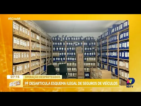Operação da Polícia Federal desmantela esquema fraudulento de seguros de veículos