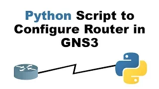 Python Script to Configure Router in GNS3 Python Network Automation