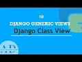 Master Django Class Based Views A Step by Step Guide for Beginners