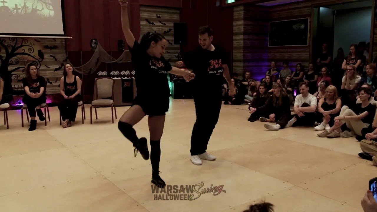 Maxence Martin & Nicole Ramirez - Invitational Jack&Jill - Warsaw Halloween Swing 2024