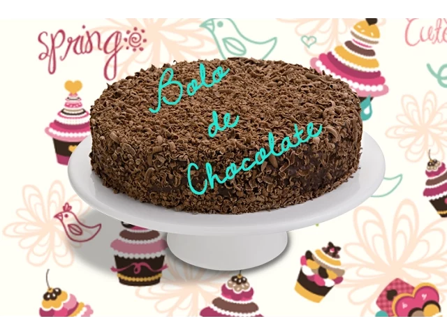 RECEITA DO DIA: BOLO DE CHOCOLATE:)