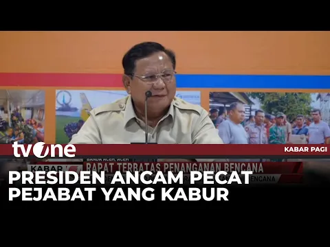 Prabowo Sentil Bupati yang Lepas Tangan dari Bencana