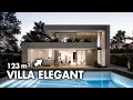 Modern Two-Story House with 3 Bedrooms WALKTHROUGH FLOOR PLAN