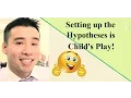 An Easy Rule to Setting Up the Null Alternate Hypotheses - Statistics Help